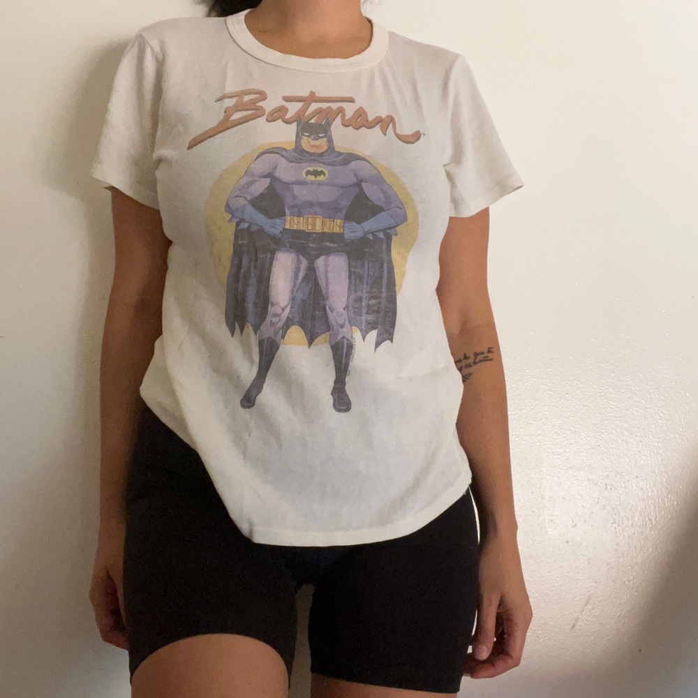 Junk food clothing Batman retro vintage shirt medium
